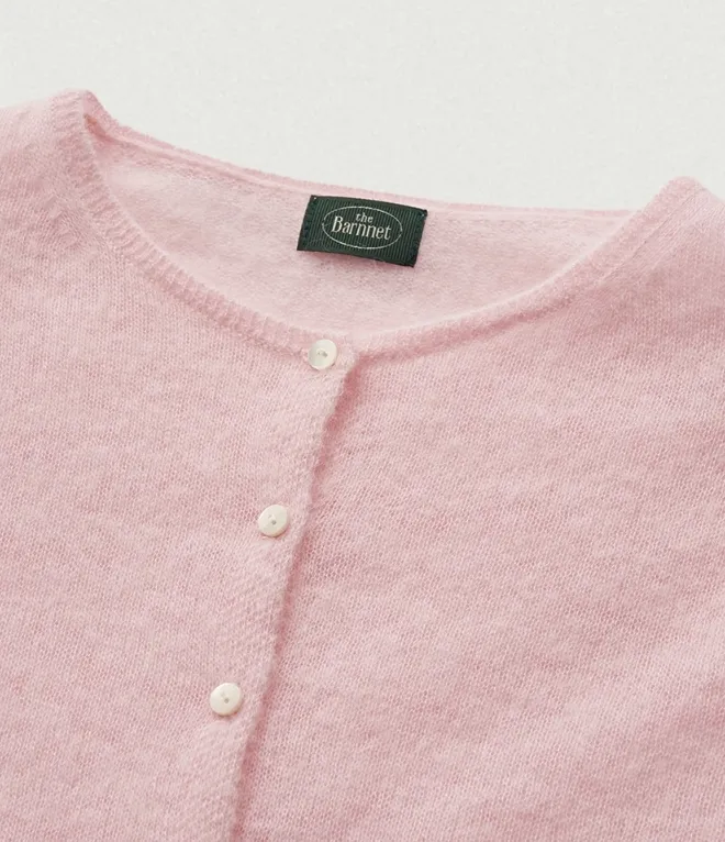 The Barnnet  |Wool Street Style Long Sleeves Logo Cardigans