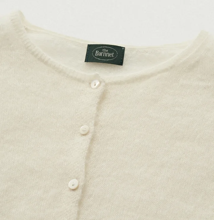 The Barnnet  |Wool Street Style Long Sleeves Logo Cardigans