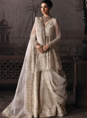 The Brides Edit By Afrozeh Embroidered Organza Unstitched 3 Piece Suit - AFR23BE AFB-V1-588 HELENA