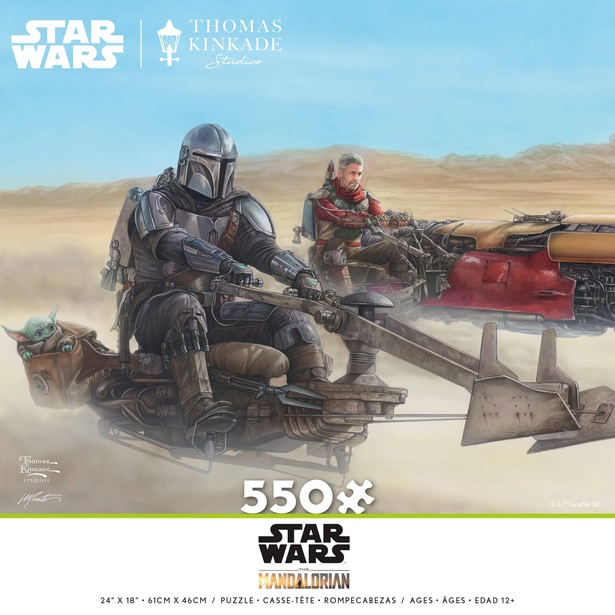 The Mandalorian - The Marshall Jigsaw Puzzle (550 Pieces)