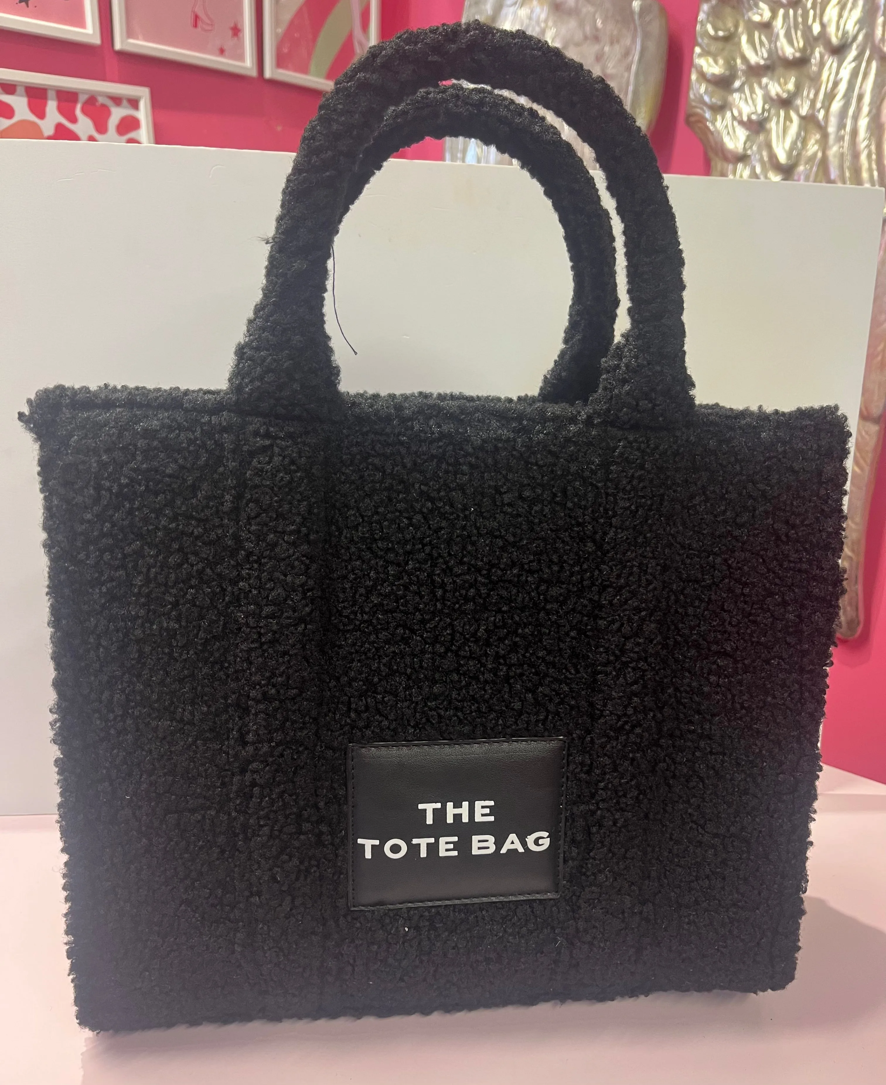 The Teddy Tote Bag > Black