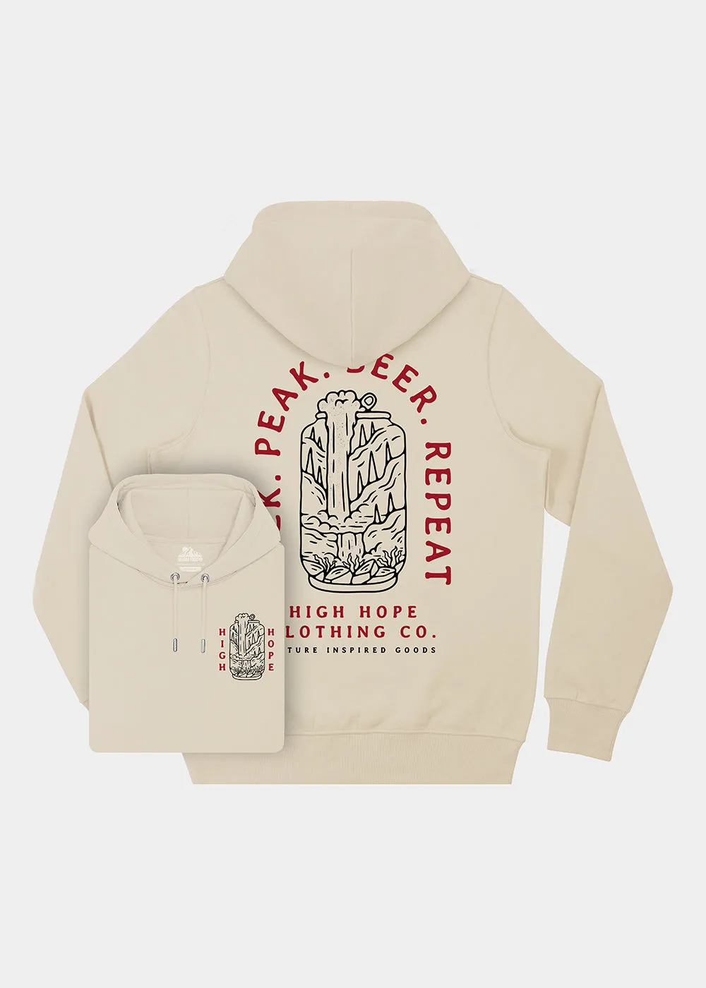 Trek Repeat Hoodie / Back Print