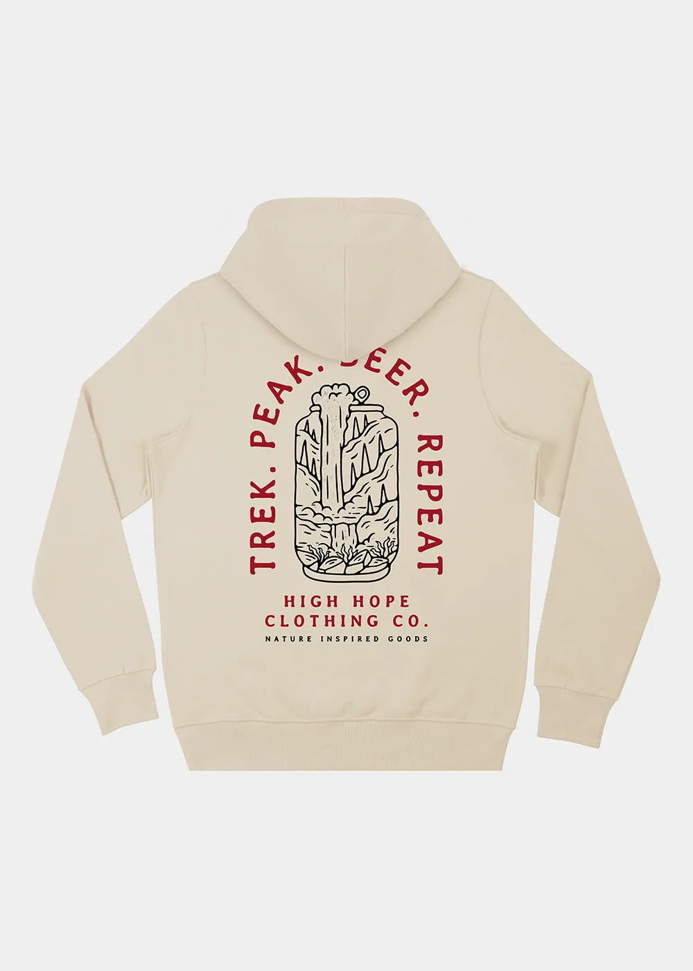 Trek Repeat Hoodie / Back Print