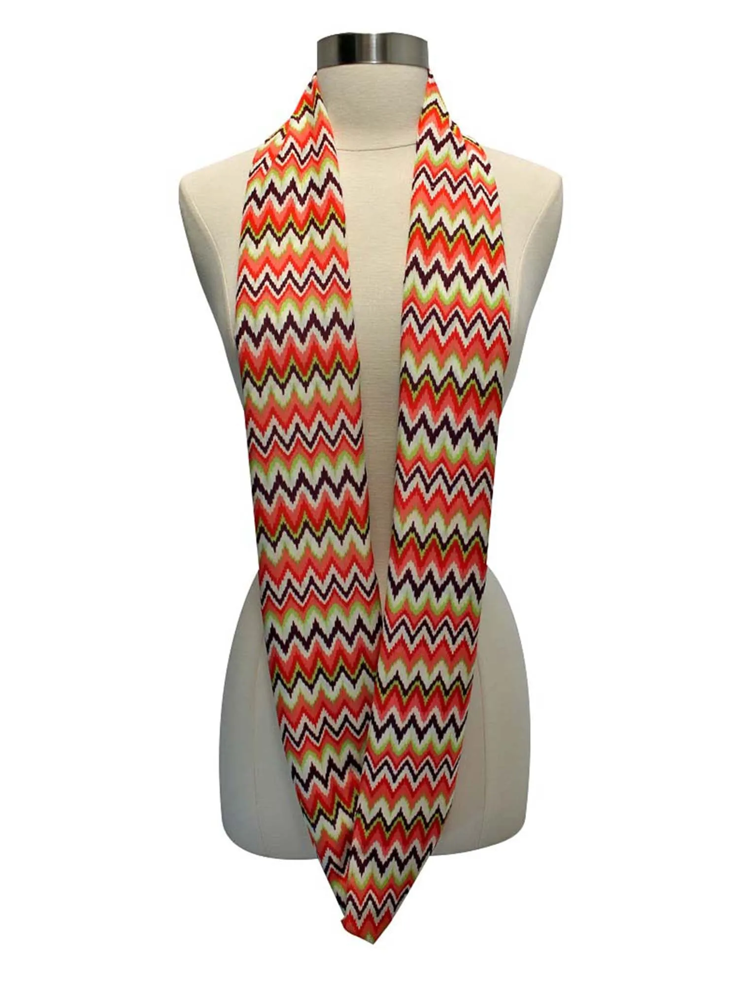 Tribal Chevron Infinity Neck Scarf