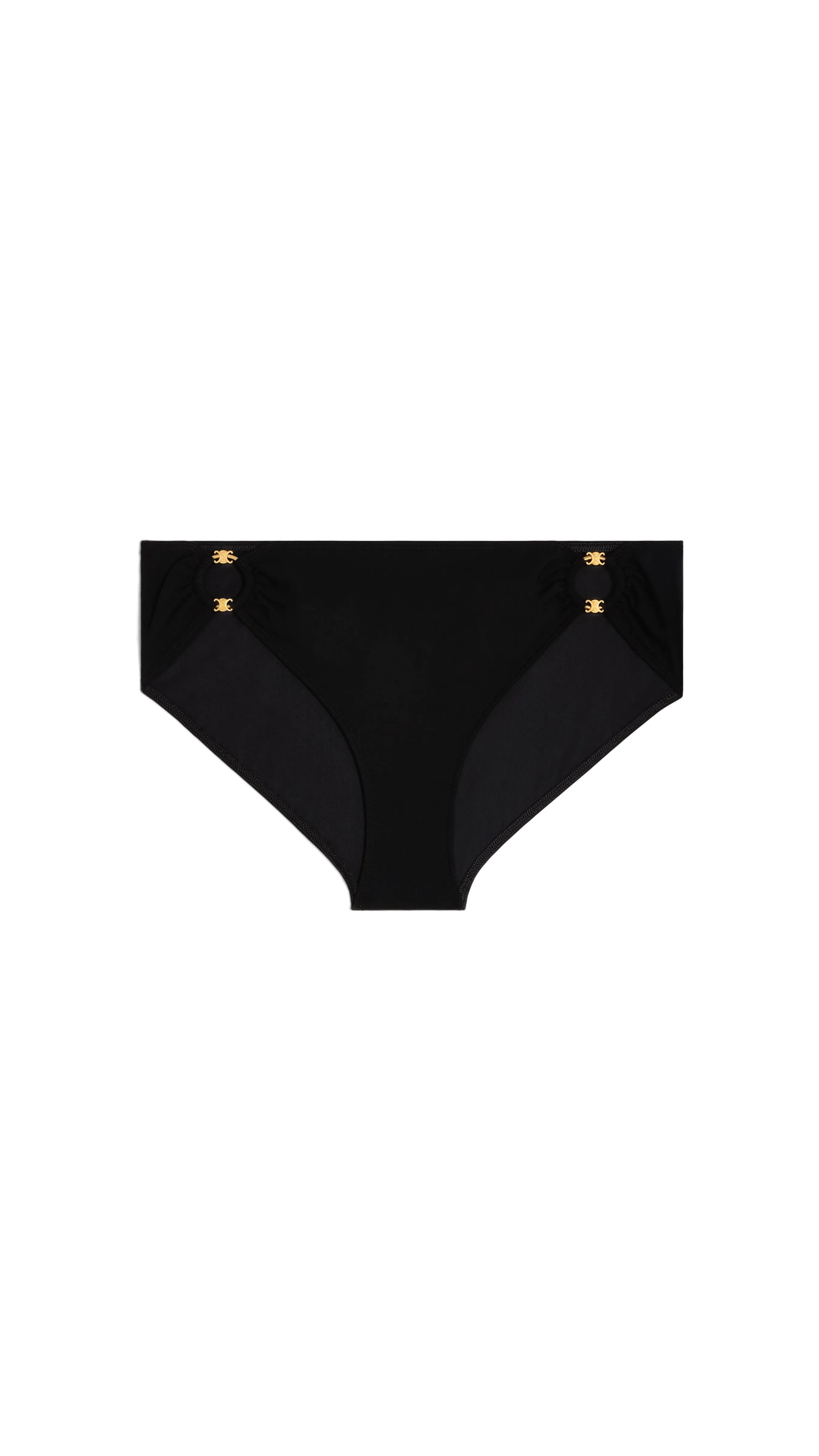 Triomphe Swim Bottom in Matt Jersey - Black (Copy)