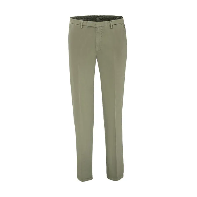 TWILL COTTON SUIT Man Sage green