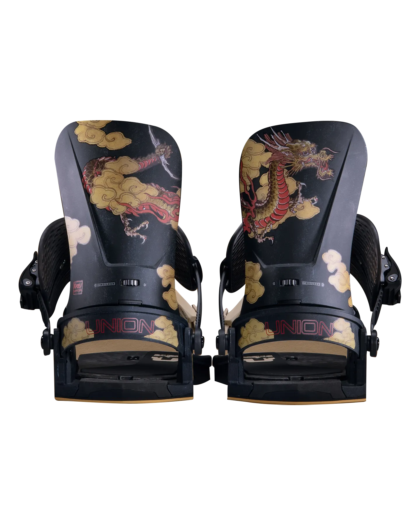 Union Kazu Kokubo Atlas Pro Snowboard Bindings - Dragon