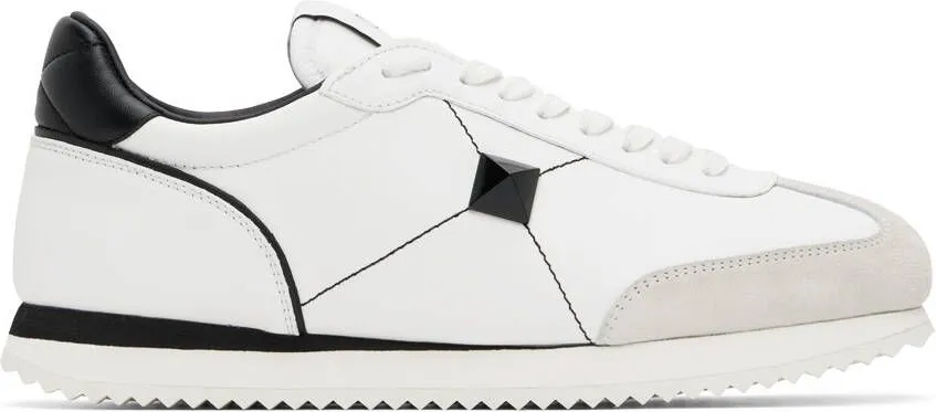 Valentino Garavani White Stud Around Sneaker