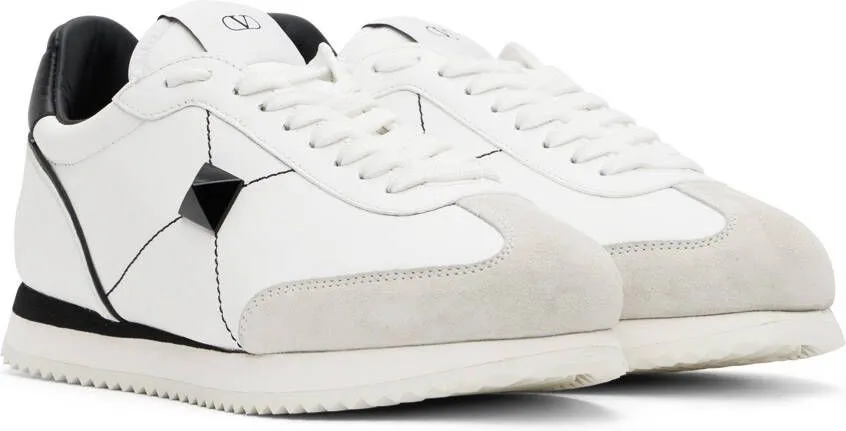 Valentino Garavani White Stud Around Sneaker