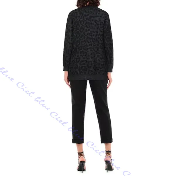 VALENTINO  |Leopard Patterns Casual Style Long Sleeves Office Style