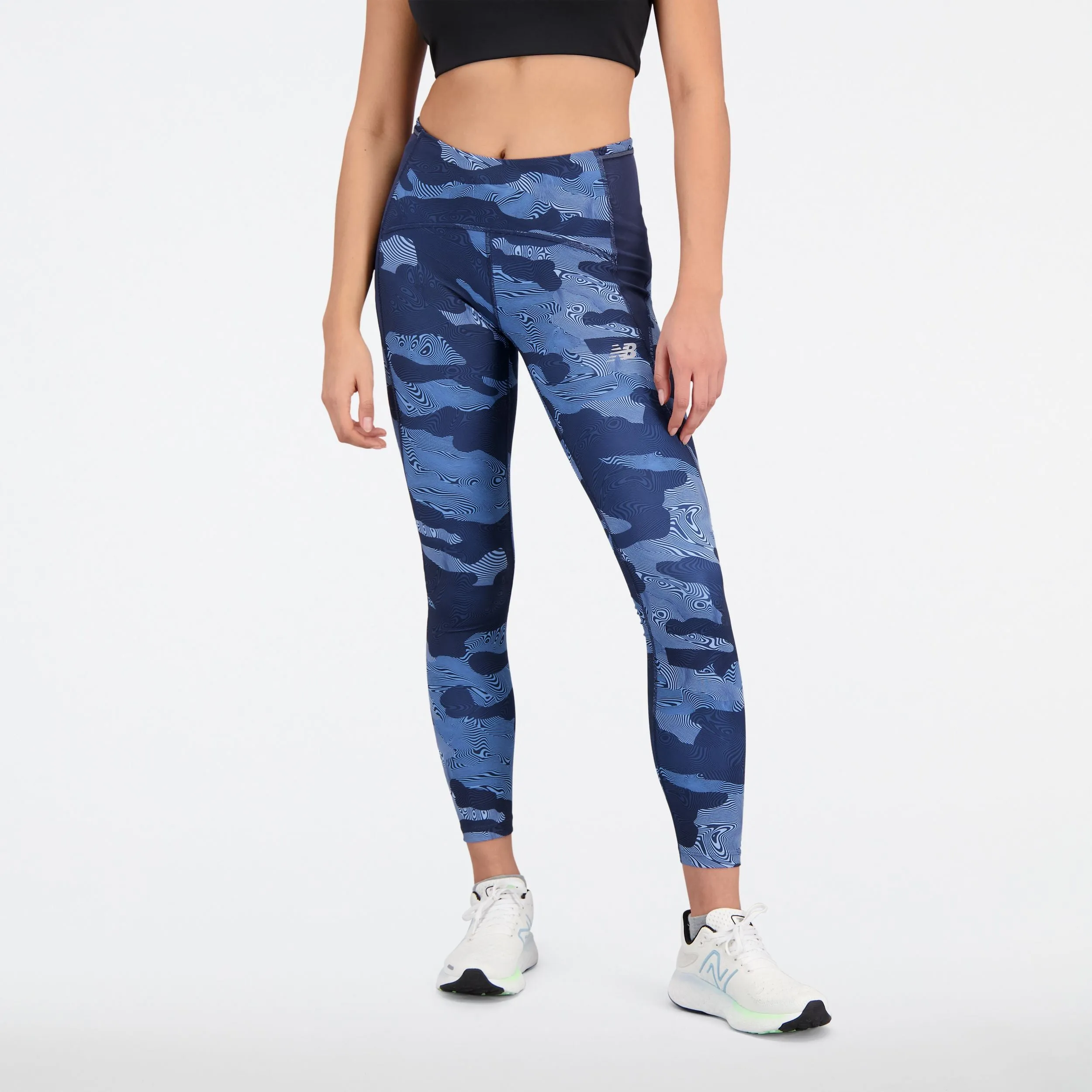 W New Balance Printed Impact Run Tight