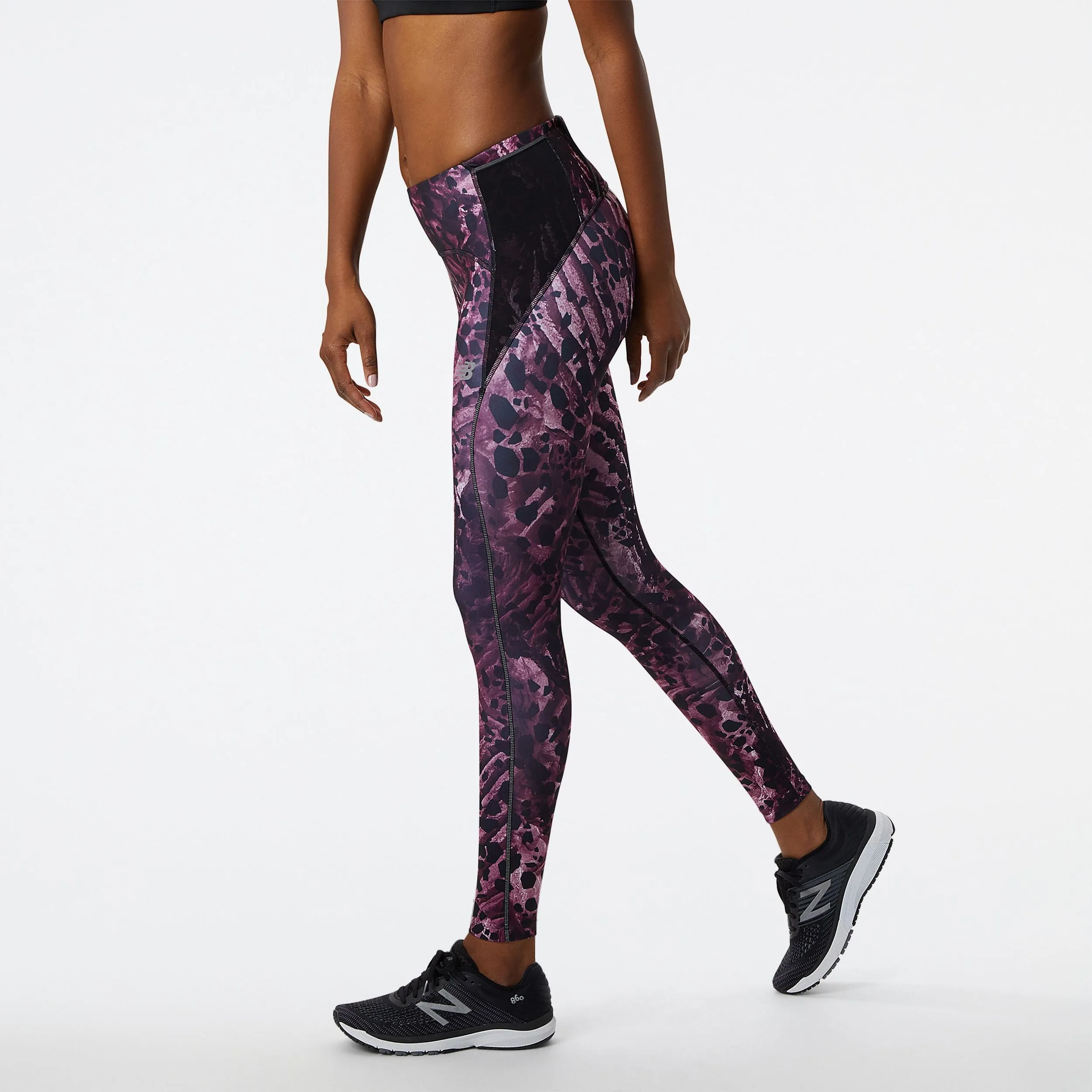 W New Balance Printed Impact Run Tight