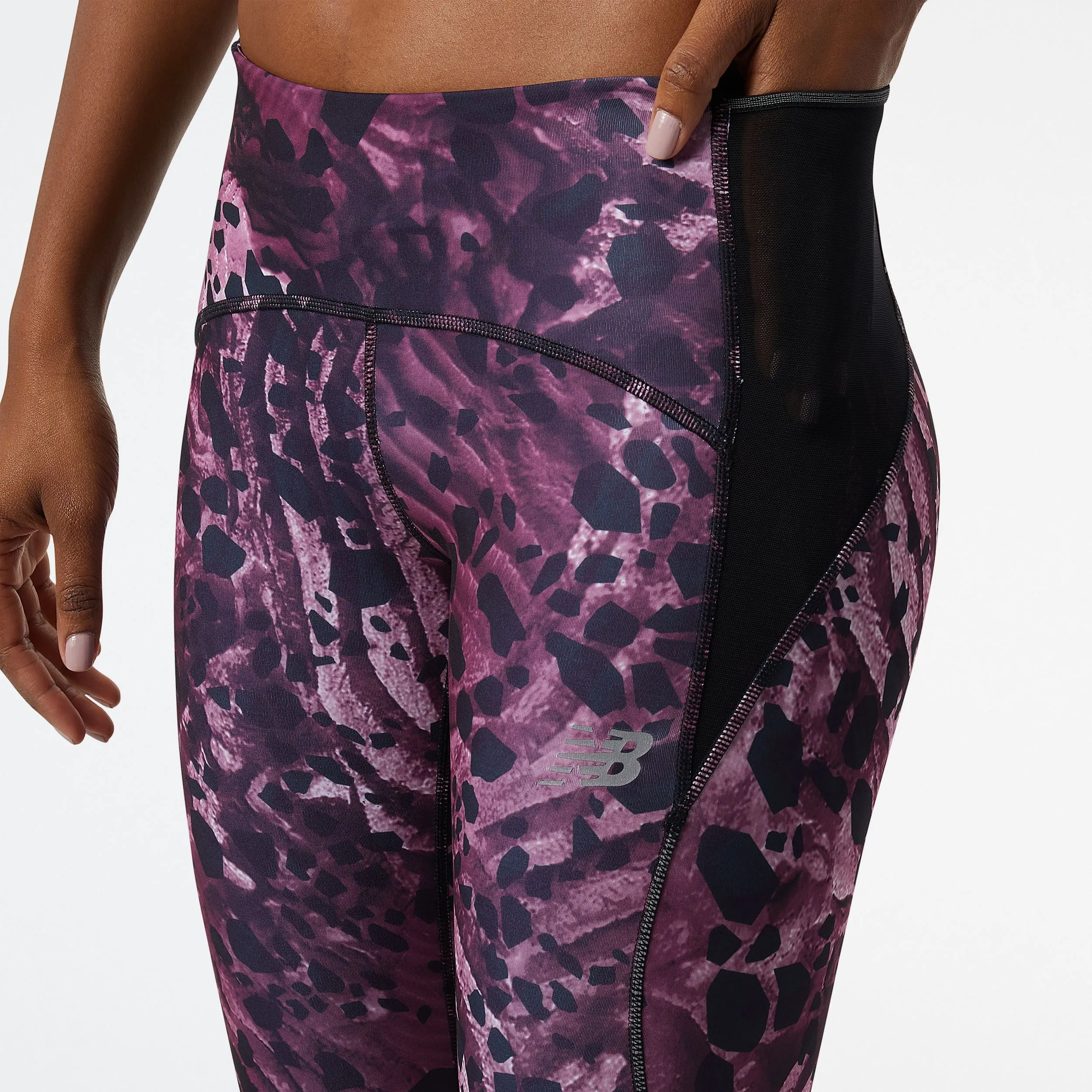 W New Balance Printed Impact Run Tight