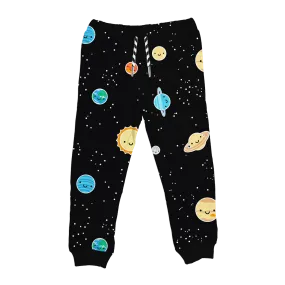 Whistle & Flute Bamboo Drawstring Joggers - Allover Space