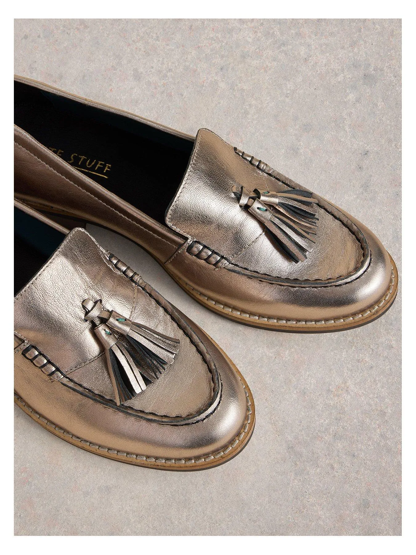 White Stuff Elba Loafer - Grey