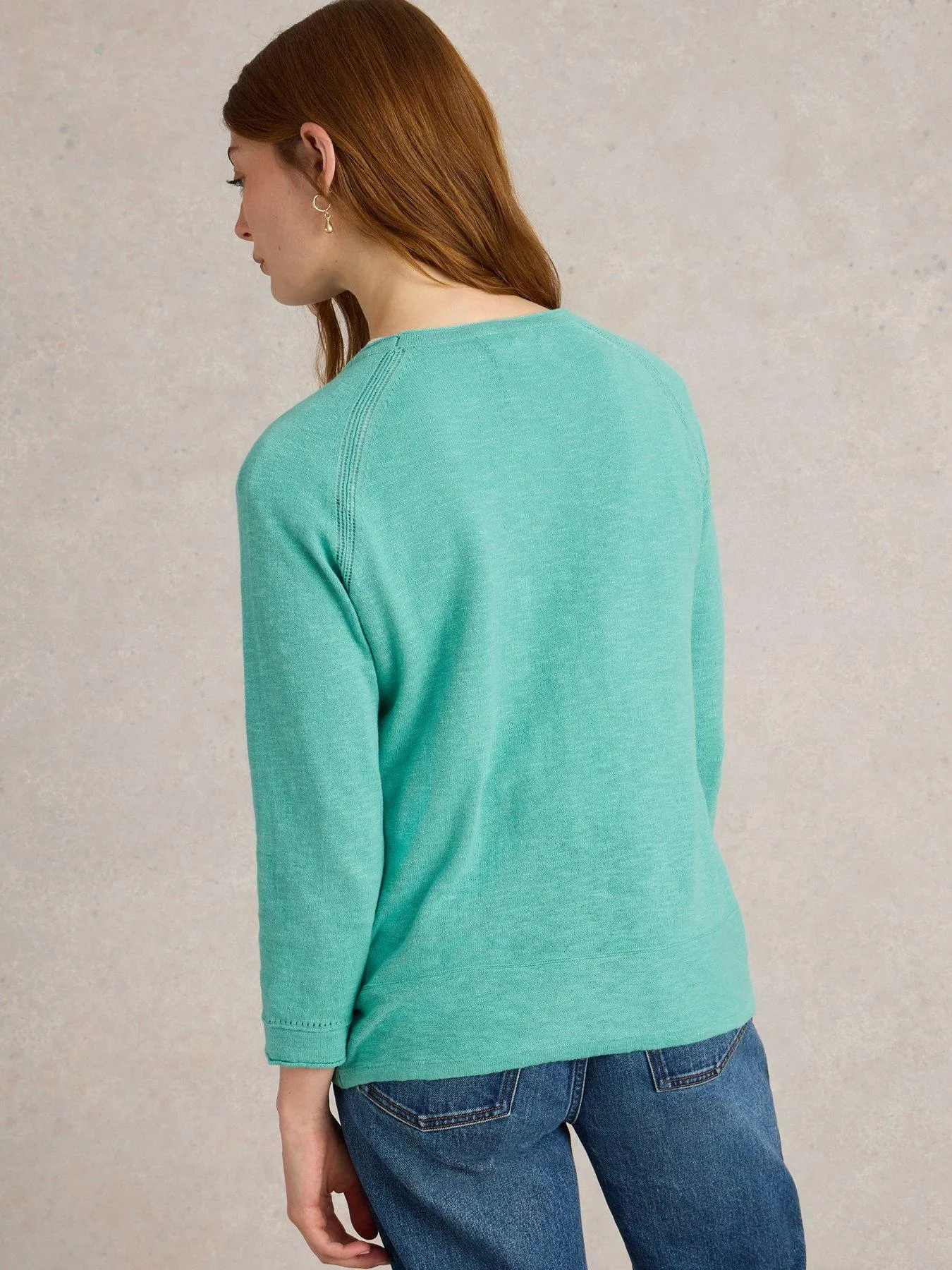 White Stuff Naria Cardigan- Green