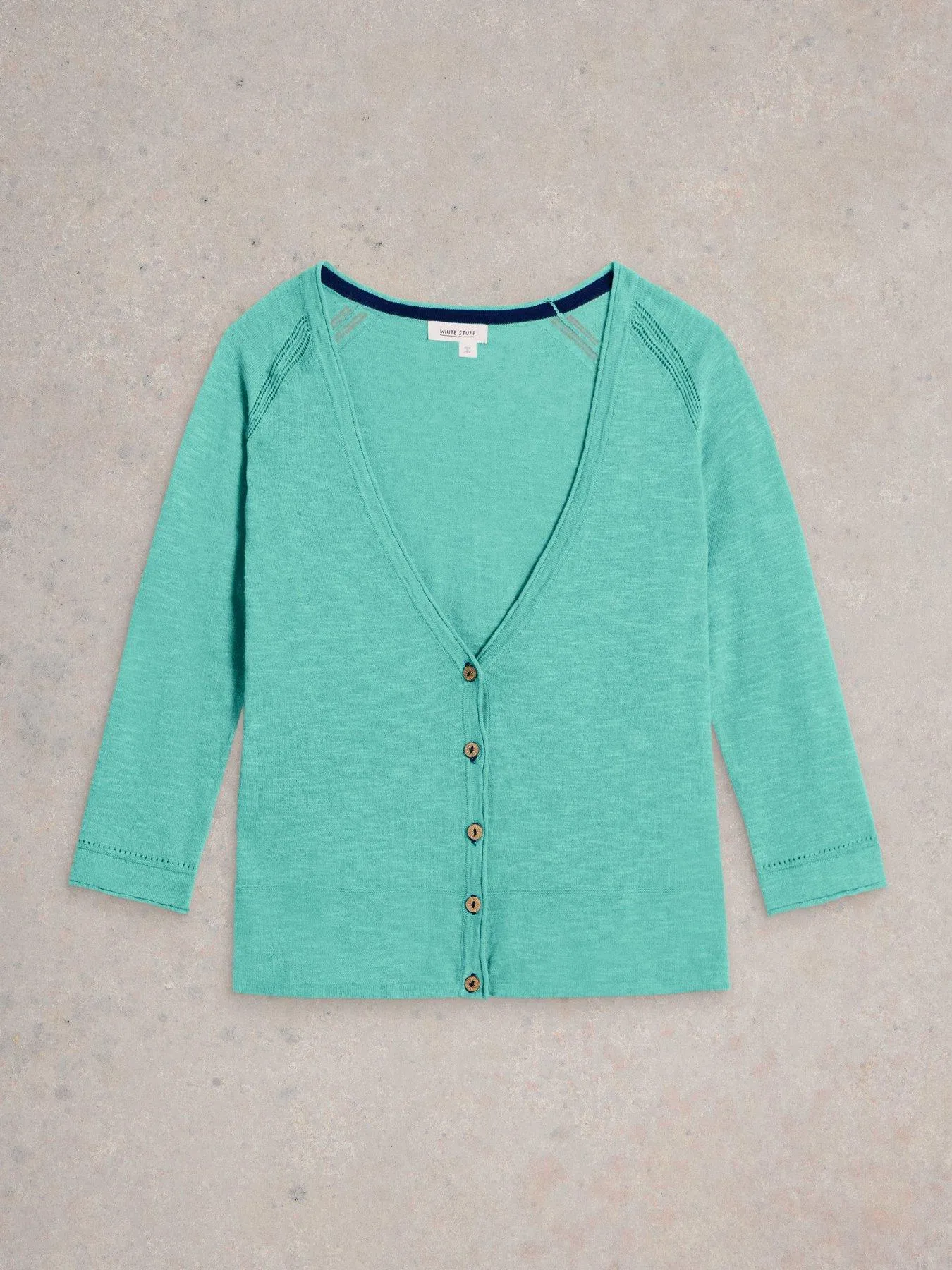 White Stuff Naria Cardigan- Green