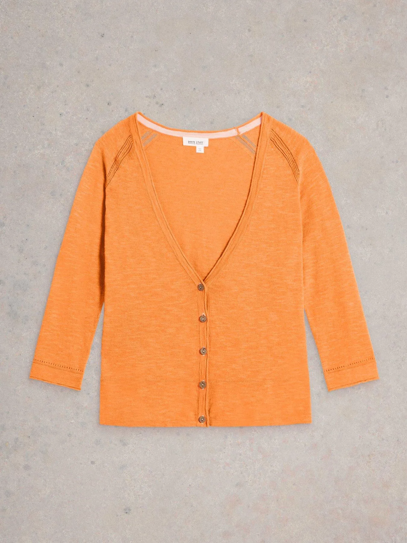 White Stuff Naria Cardigan- Orange