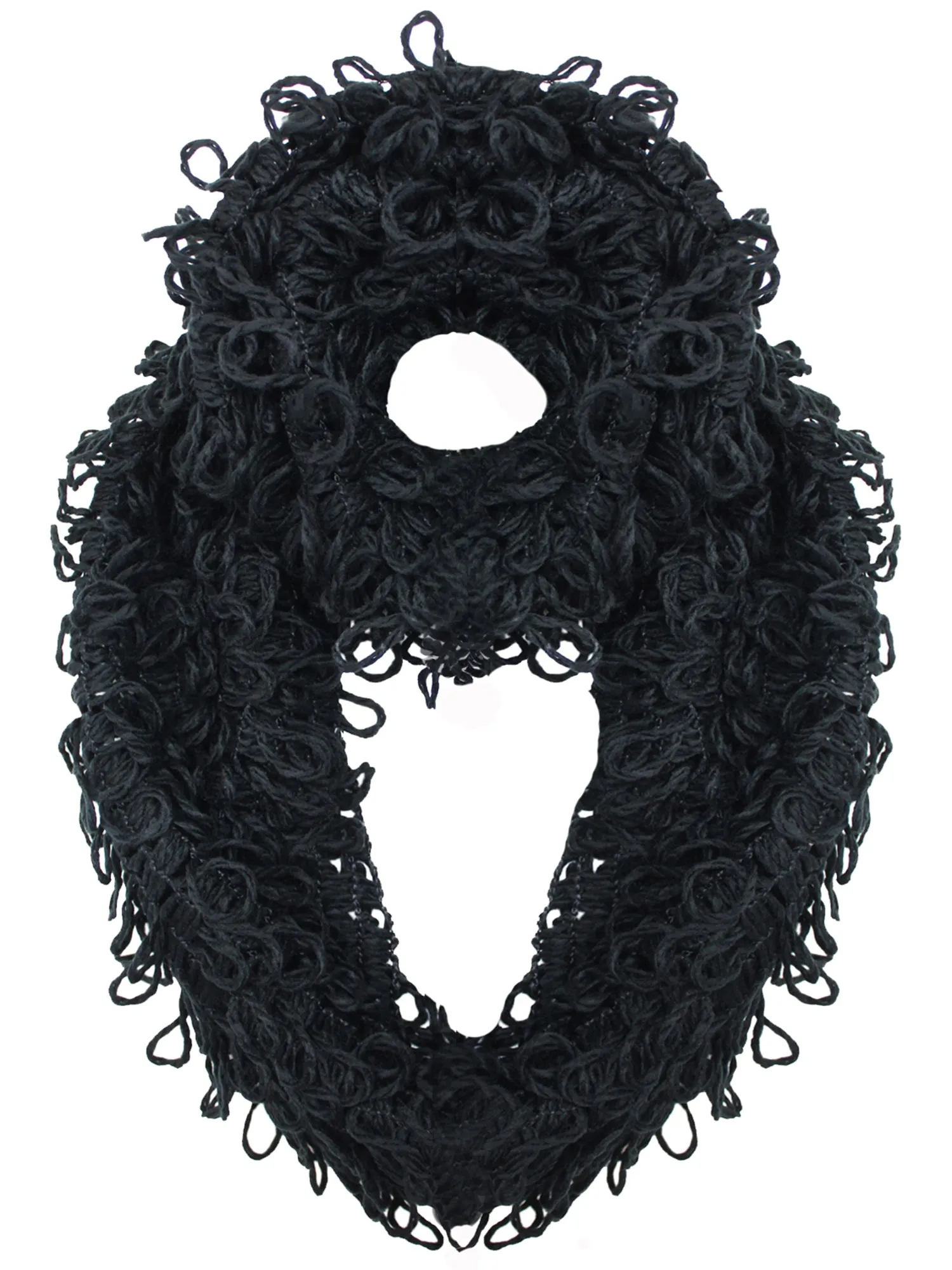 Wispy Knit Infinity Circle Scarf