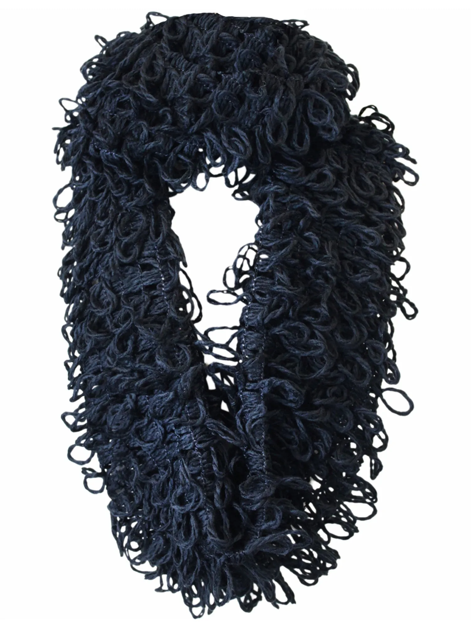 Wispy Knit Infinity Circle Scarf