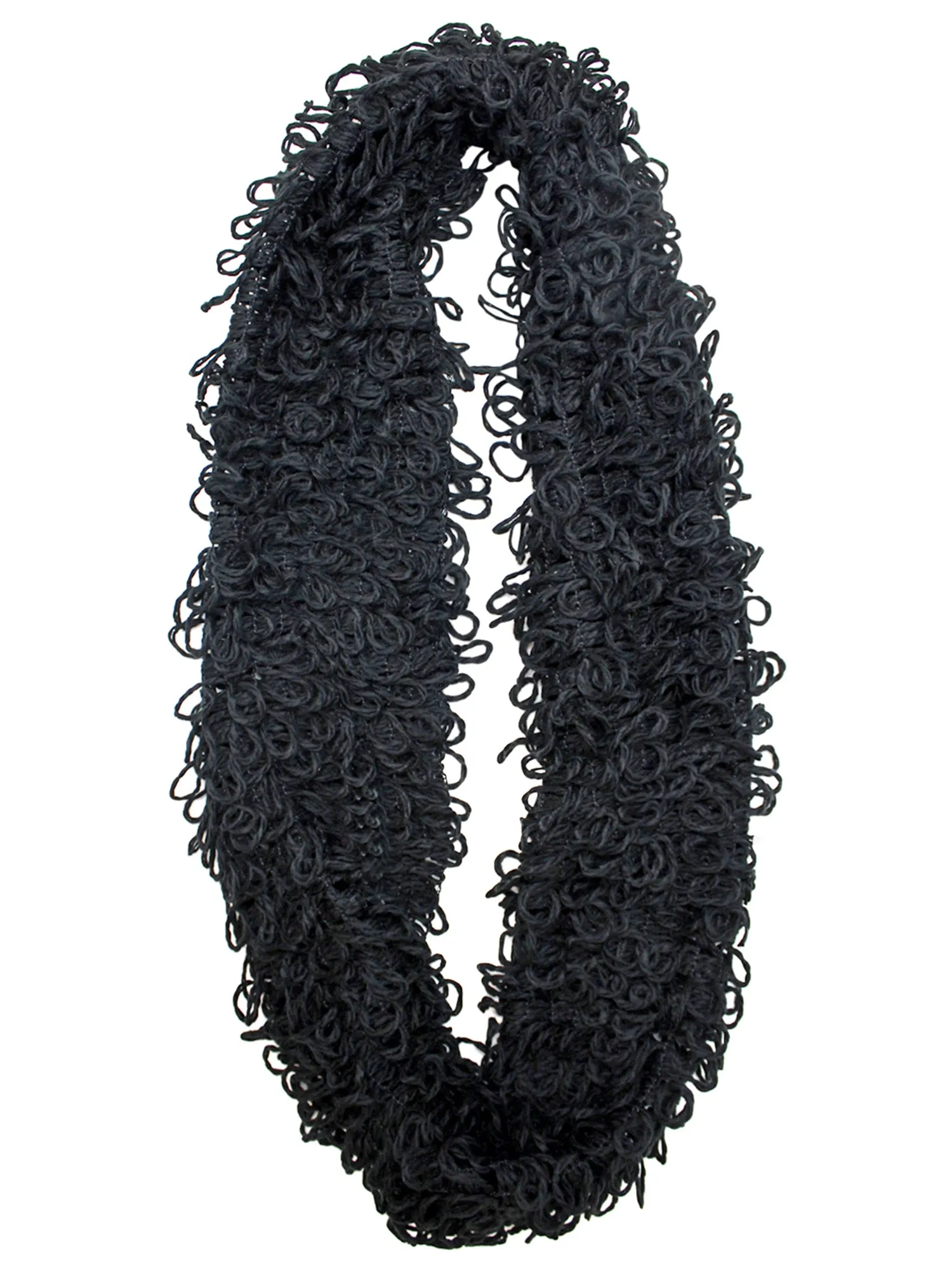 Wispy Knit Infinity Circle Scarf