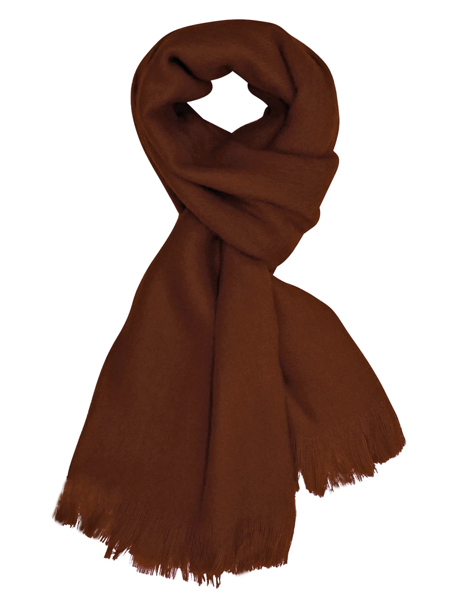 Wool Scarf With Fringe