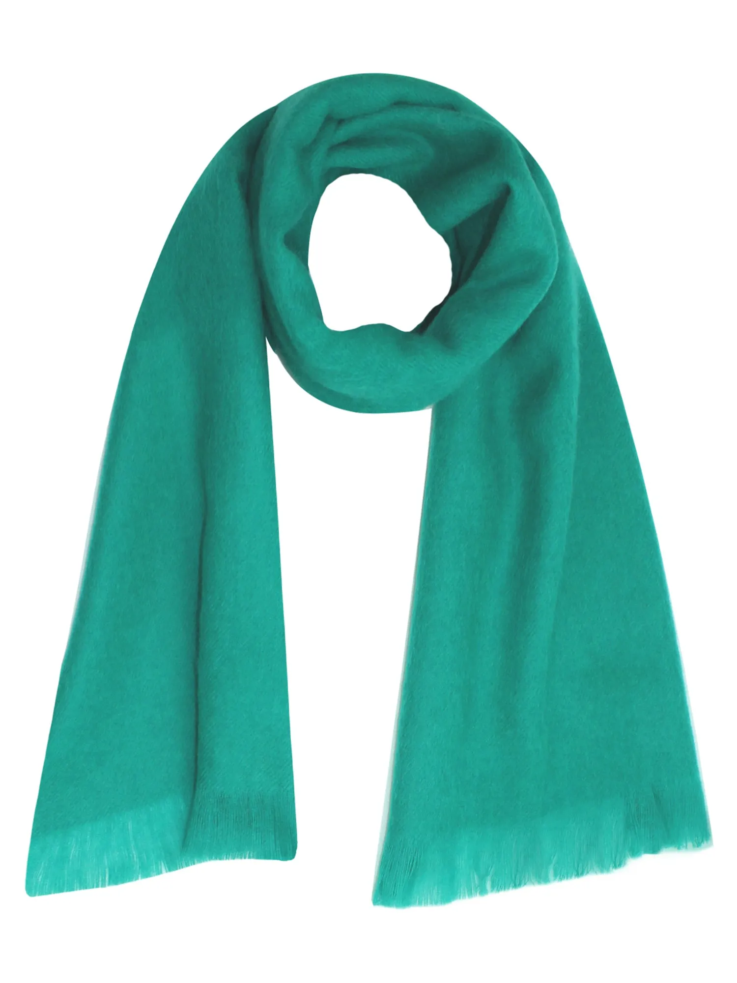 Wool Scarf With Fringe