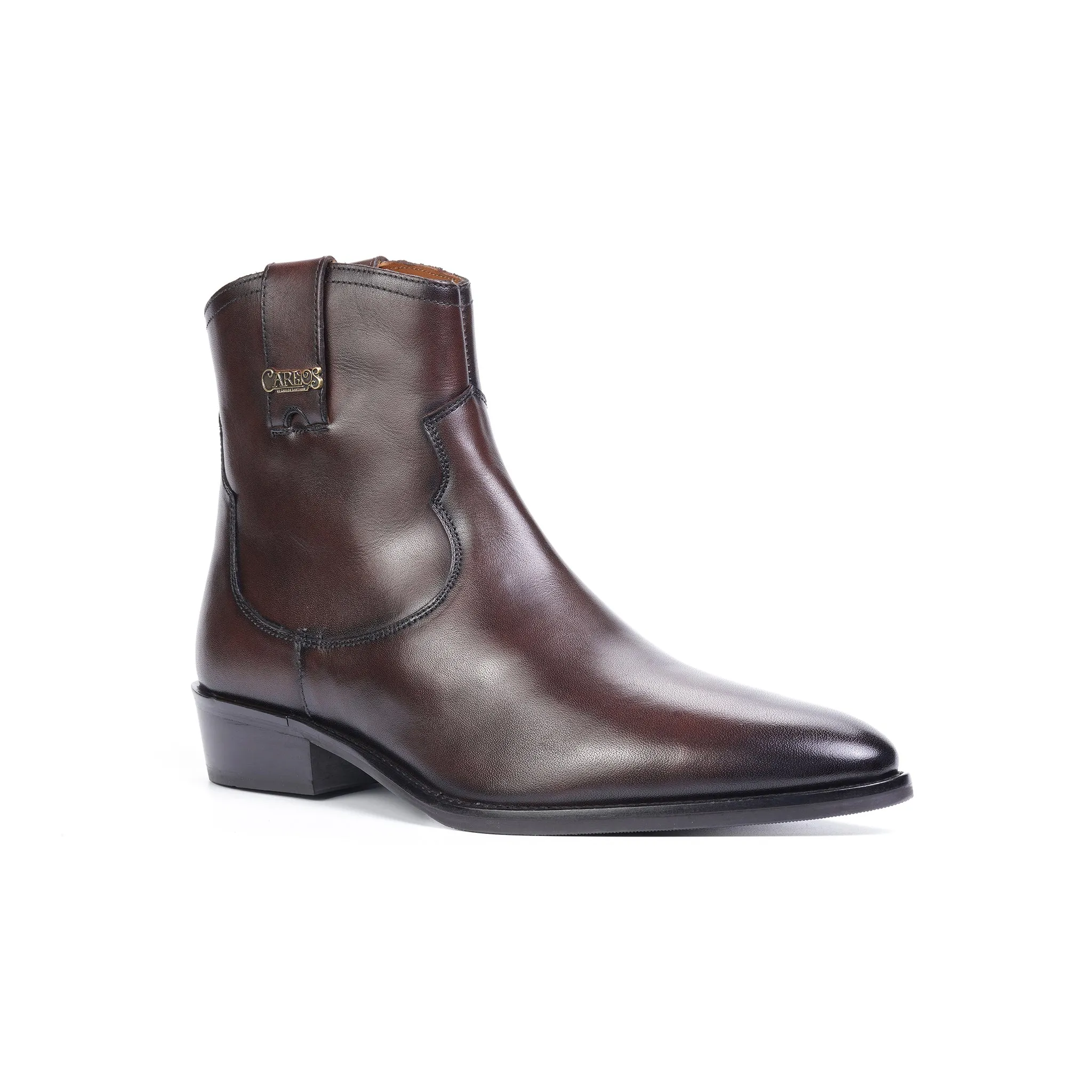 Zappa Cowboy Boot // Brown